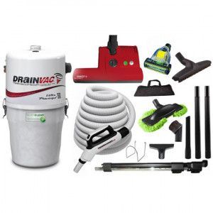 Drainvac Central Vacuum Combo Kits