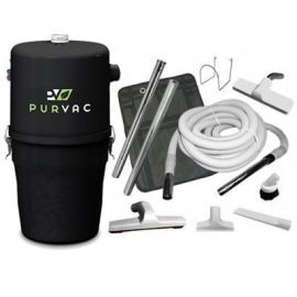 Purvac Stingray Central Vacuum And Bare Floor Combo Kit 