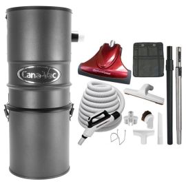 Cana-Vac CV587 Central Vacuum and TurboCat Pro Combo Kit