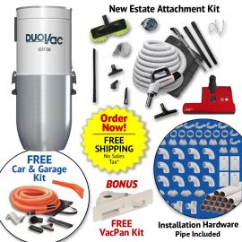 DuoVac Central Vacuum All In One Ultimate Package