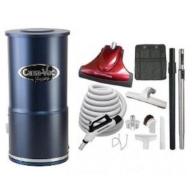 Cana-Vac LS-490 Central Vacuum and TurboCat Combo Kit 