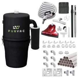 PurVac Central Vacuum All In One Starter Package