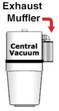 Central Vac Muffler