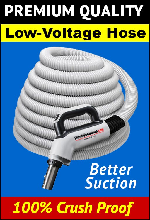 Premium Low-Voltage Central Vacuum Hose