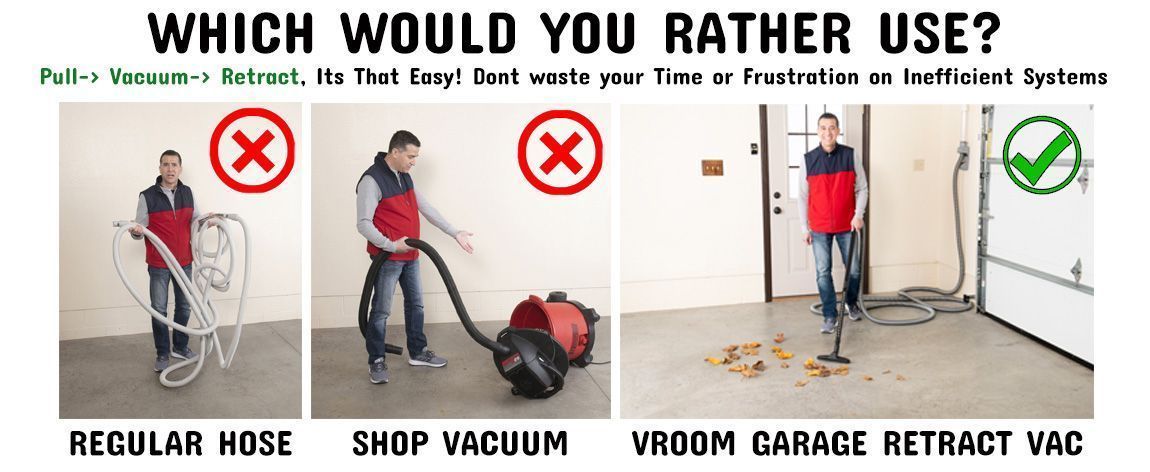 Vroom Garage Vac Comparison